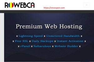 ROWEBCA Shared Hosting from $3.99/month – PURE SSD, CloudLinux, LiteSpeed, cPanel, Free SSL, Daily Backups !