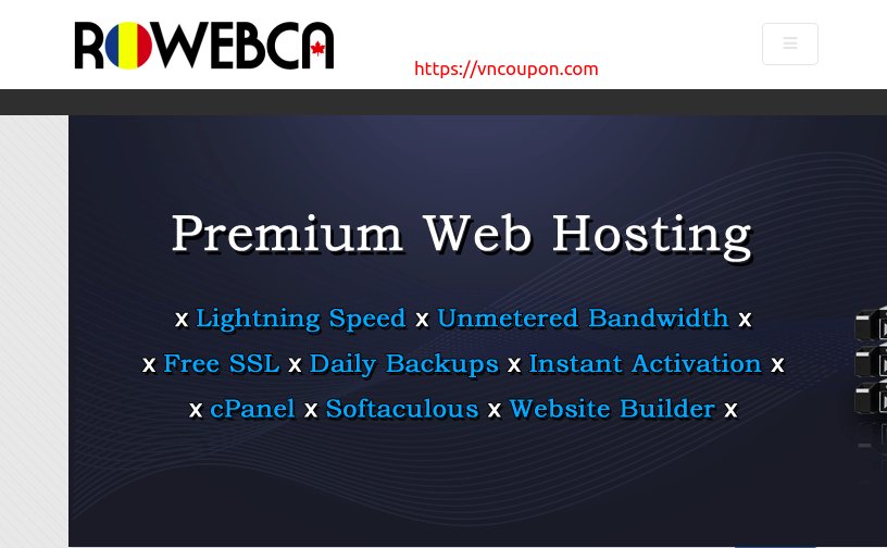 ROWEBCA Shared Hosting from $3.99/month – PURE SSD, CloudLinux, LiteSpeed, cPanel, Free SSL, Daily Backups !