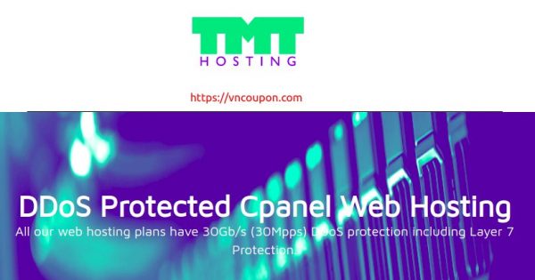 TMT Hosting -  15% OFF DDOS Protected Cpanel Web Hosting