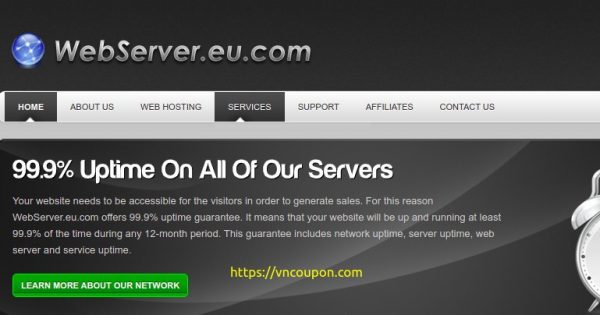 WebServer.eu.com - Managed SSD VPS Promos from $20/month