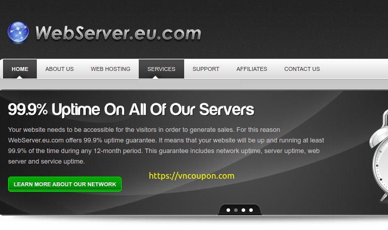 WebServer.eu.com – Managed SSD VPS Promos from $20/month
