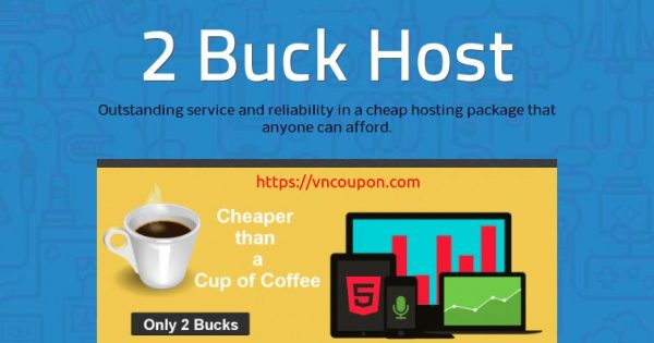 2 Buck Host - $2/month Web Hosting Offers - Free .com Domain