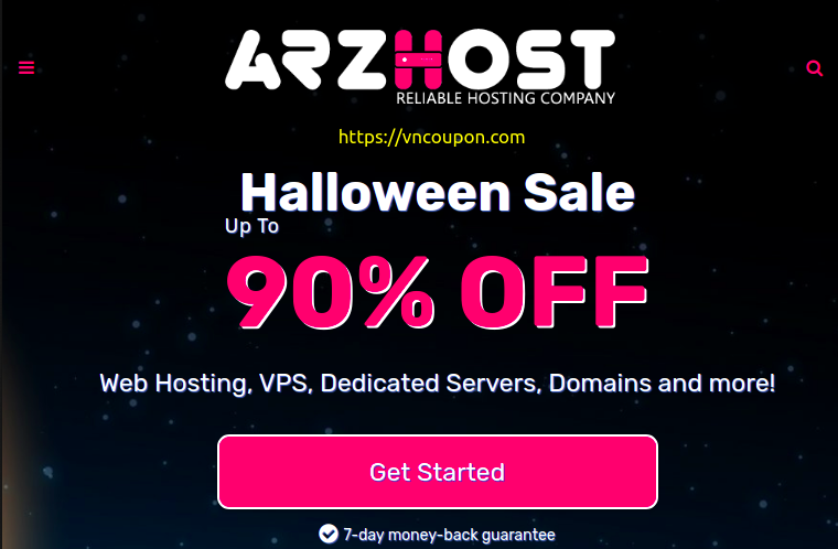 [Halloween 2021] ARZ Host – Up to 90% OFF Web Hosting, VPS, Dedicated Servers, Domains and more!