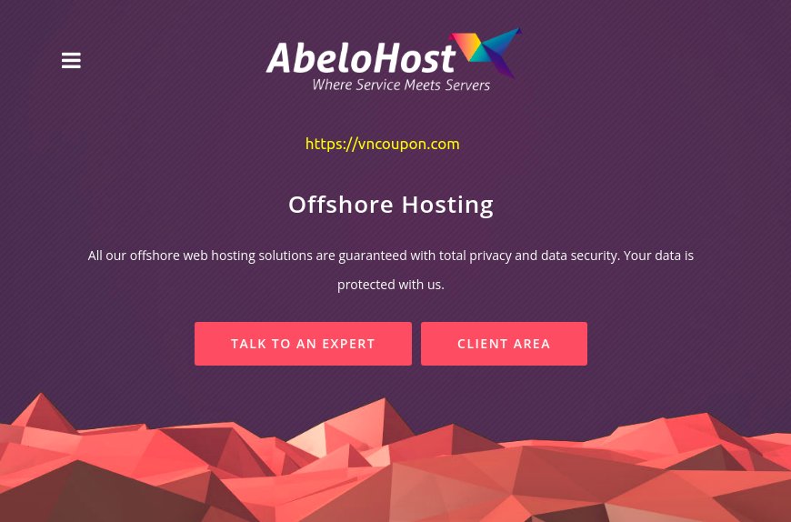 AbeloHost – Offshore KVM VPS Pro Offers from €9.99/month – Save 20% if pay 36 months