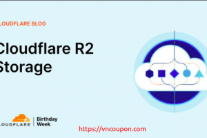 Cloudflare R2 Object Storage – $0.015 per GB of data stored per month