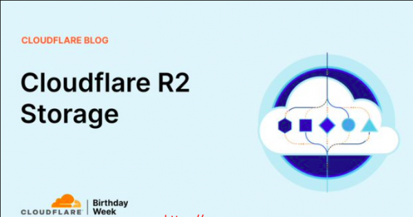 Cloudflare R2 Object Storage - $0.015 per GB of data stored per month
