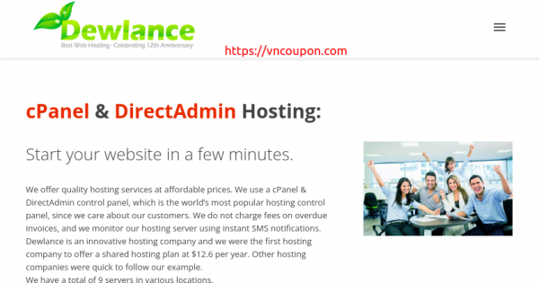 Dewlance - Cheap UK Hosting from $2/Year & Reseller Hosting from $2/month - SSD + Instant Setup
