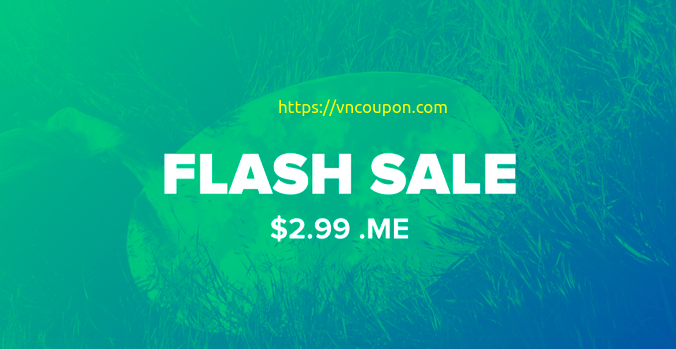 [Flash Sale] Get a .ME Domain only $2.99 at Dynadot!