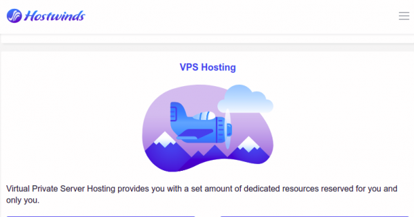 Hostwinds - Save 25% Off Fully Managed VPS Hosting from $8.24/month
