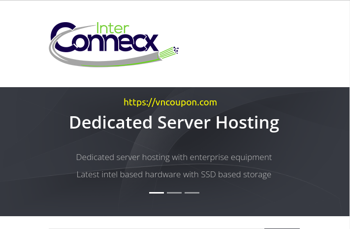 Interconnecx – Special Dedicated Servers from $99/month – 2x Intel Xeon E5520 + 16GB RAM + 500 GB SSD