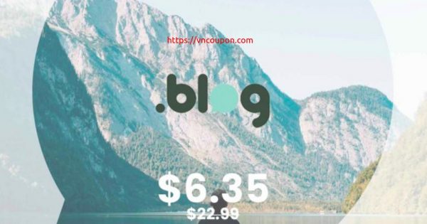 [Flash Sale] Get your .BLOG domain name for $6.35 (regular price $22.99) at NameSilo!