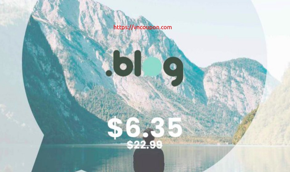 [Flash Sale] Get your .BLOG domain name for $6.35 (regular price $22.99) at NameSilo!