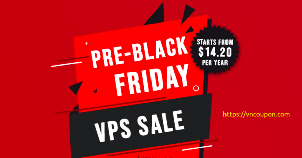 [Pre Black Friday 2021] CloudCone - Yearly Cloud VPS Sale from $14.20/Year