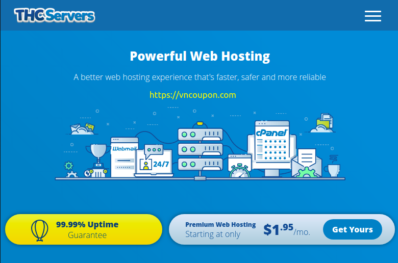 THCServers – Save 50% Off on Web, Reseller and VPS Hosting