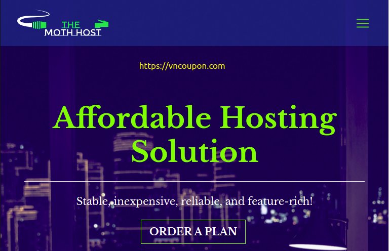 The Moth Host – Special Web Hosting from $9/Year