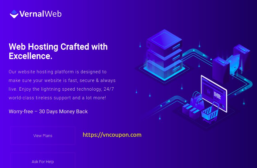 VernalWeb – 40% Off on all Managed VPS hosting plans on the first month!