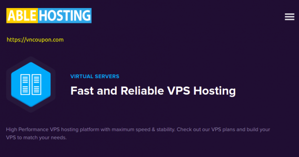 ablehosting.com - 50% Off High Performance VPS from $5/month