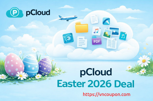 pCloud Easter 2026 Deals – Save Up to 68% OFF Cloud Storage