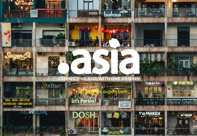 Dynadot – .ASIA Domain On Sale $4.85