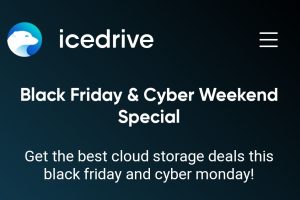 Icedrive Black Friday & Cyber Monday 2021 Deals – 3TB Storage Lifetime only $459
