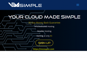 VM Simple – 65% Off KVM VPS from $5/month