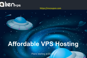 AlienVPS – Special KVM VPS for $5/month