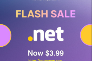 Dynadot – 1st-year .NET Domain Registrations are on sale for $3.99