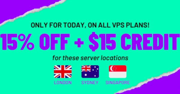 SSD Nodes - 10th Anniversary VPS Deals for all plans at London, Singapore & Sydney Locations