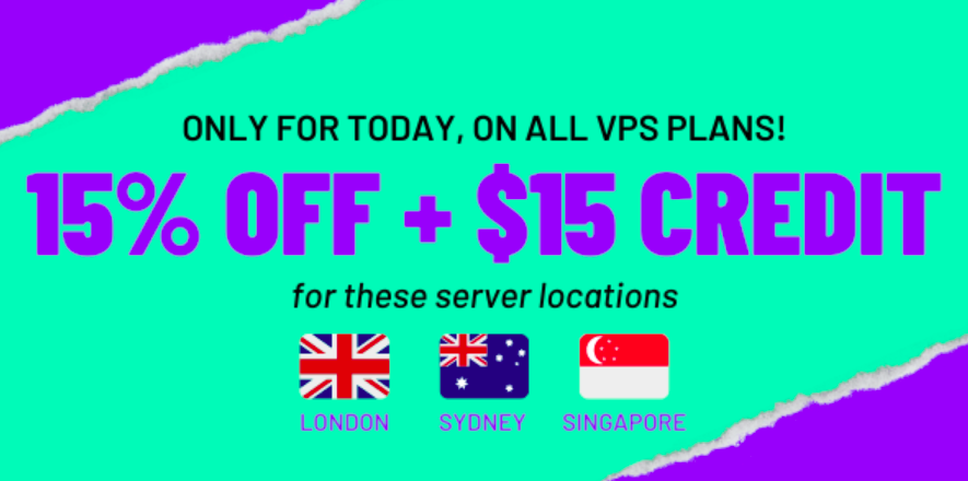 SSD Nodes – 10th Anniversary VPS Deals for all plans at London, Singapore & Sydney Locations