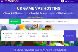 WebPlot – Game VPS Hosting from £3.99/month