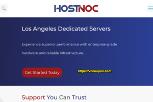 HostNOC – Cheap E3 Dedicated Server from $39.99/month in Los Angeles!