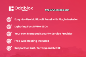 Oddblox – Cheap Minecraft Hosting Stating at $1.25/Month! Up to 50% Off