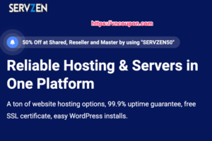 Servzen – Super Cheap Shared Hosting from $5.5/Year