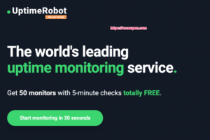 UptimeRobot – 20% Off Website Monitoring Service
