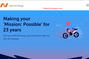 Namecheap Company Birthday Offers Anniversary Deals – 42% Off domains transfer or registration
