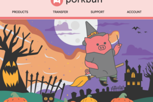 Porkbun Spook-tacular Savings! Domain Promotions