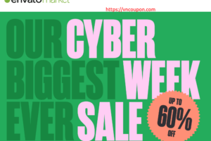 [Black Friday 2022]  Envato Market Biggest Cyber Sale – Up to 60% Off