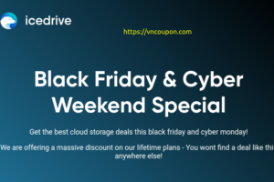 Icedrive Black Friday & Cyber Monday 2022 Deals – Lifetime Cloud Storage from $79