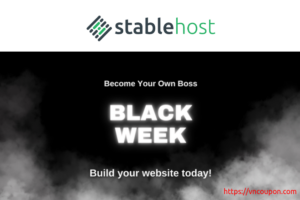 [Black Friday 2024] StableHost – Up to 80% Off on Shared Hosting Plans