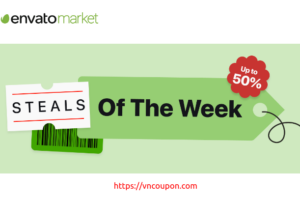 [New Year 2022] Envato Market – End Of Year Steals! Up To 50% Off