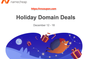 Namecheap Holiday Deals – Up to 92% off top Domains