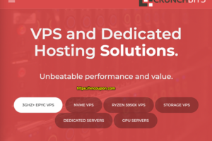 [New Year 2023] Crunchbits – 56% off all NVMe VPS