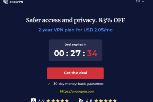 Atlas VPN – Privacy is a BIG DEAL February promotion!!! 83% Off