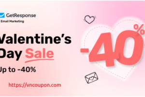 GetResponse Valentine Day Sales – Up to 40% Off