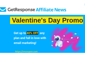 [Valentine 2023] GetResponse – Get up to 40%  Email Marketing Services