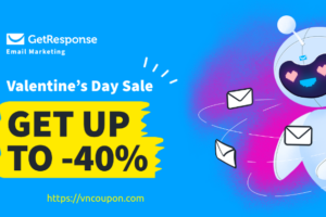 GetResponse Valentine Day Sales – Up to 40% Off