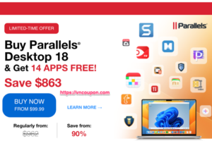 Buy Parallels – Get 14 Mac apps for FREE – Save up to $863