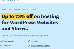 BlueHost – Up to 73% Off WordPress Hosting + 50% Off VPS Hosting