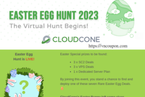 CloudCone Easter Egg Hunt is Live! Cloud VPS from $15/Year