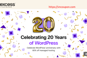 WordPress is Turning 20 – Get 60% off Managed Hosting on Nexcess